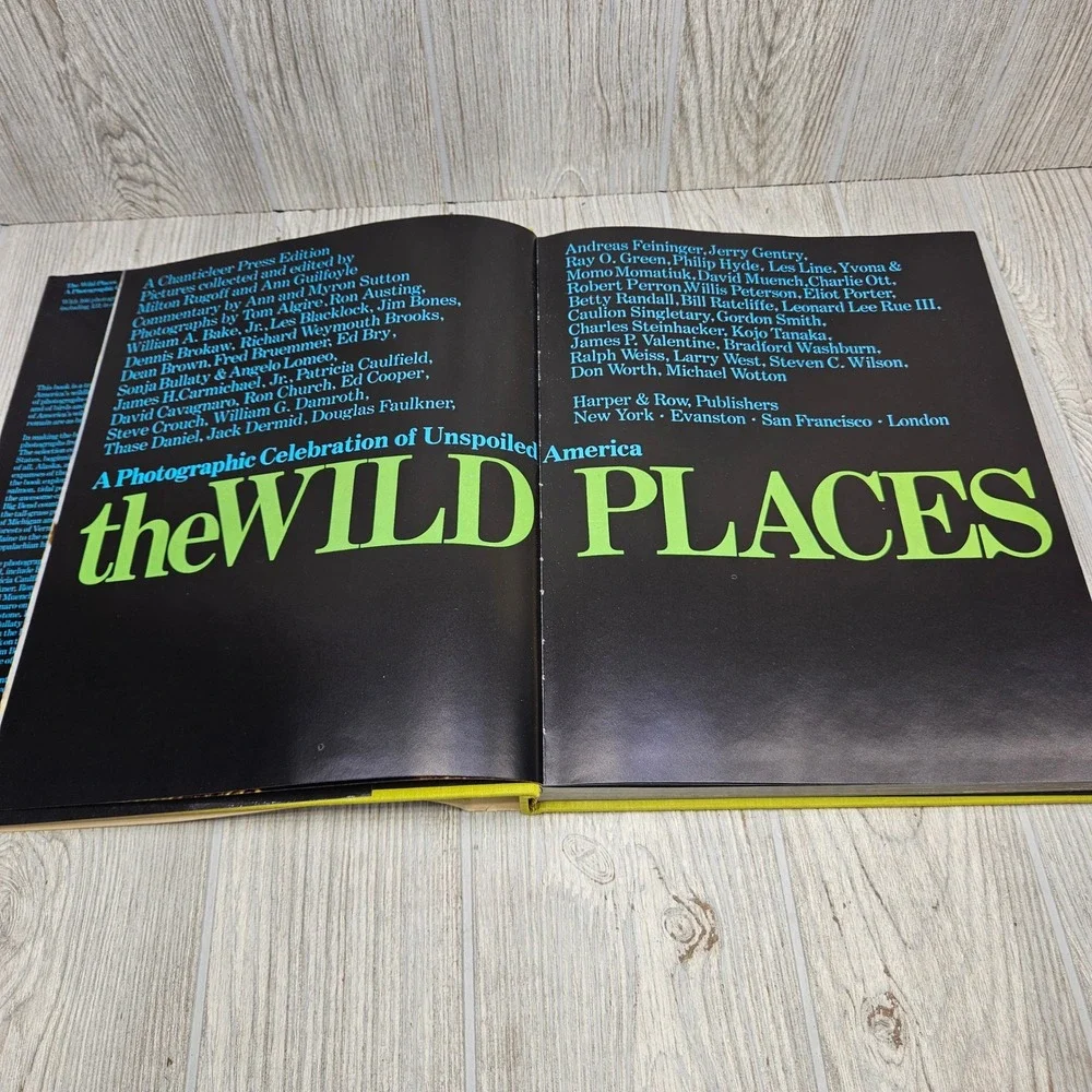 Harper & Row wild places